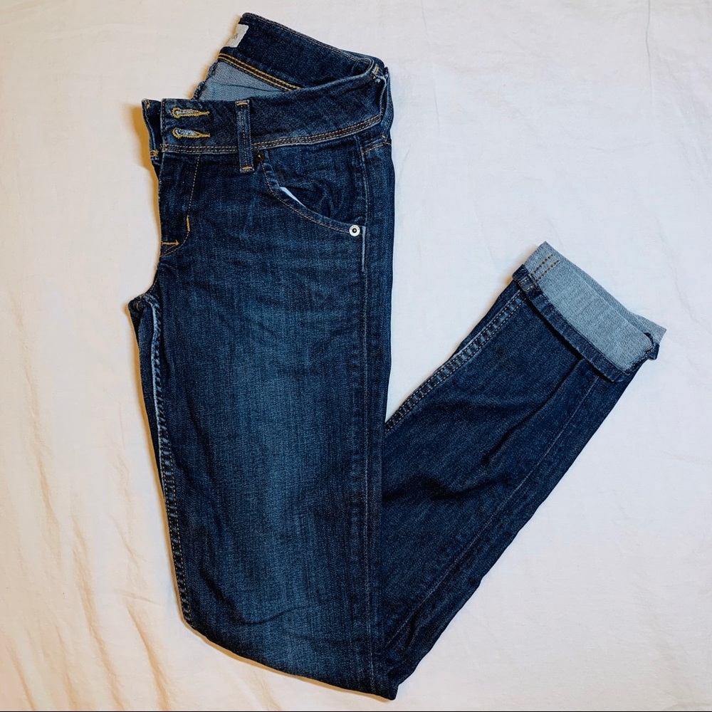 EUC Hudson Collin flap skinny jeans